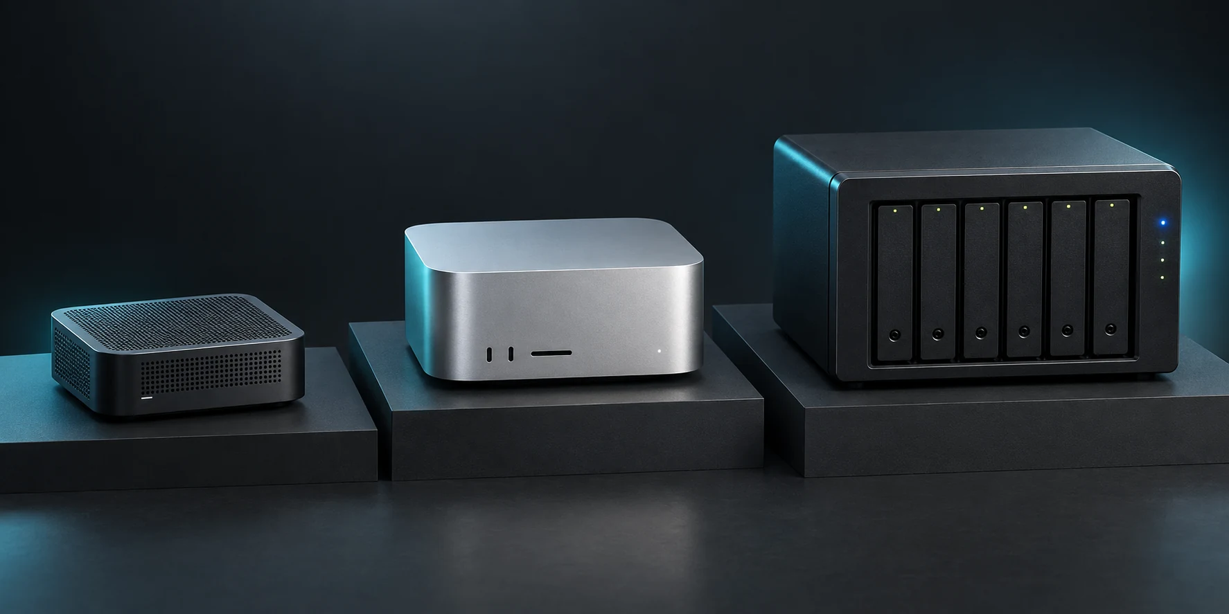 Illustrative hardware composition · model types in my local environment